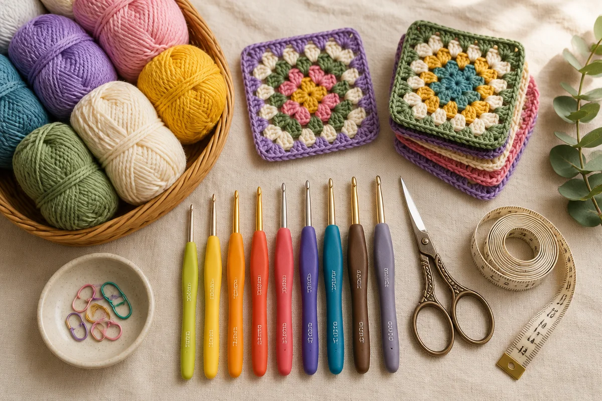 classic granny square pattern