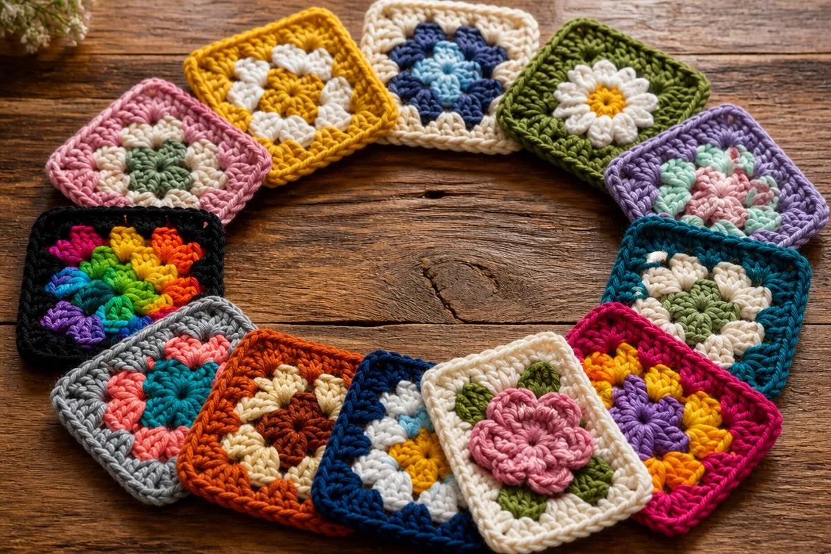 Crafting the Classic Granny Square Pattern - A Friendly Guide