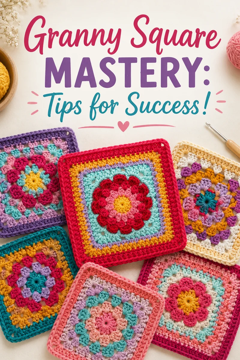 granny square technique focus