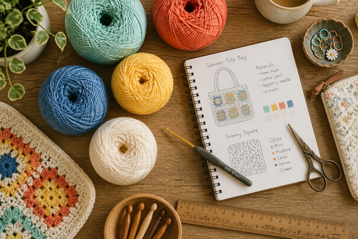 Unleash Your Creativity: Crochet Granny Square Shorts Made Easy!