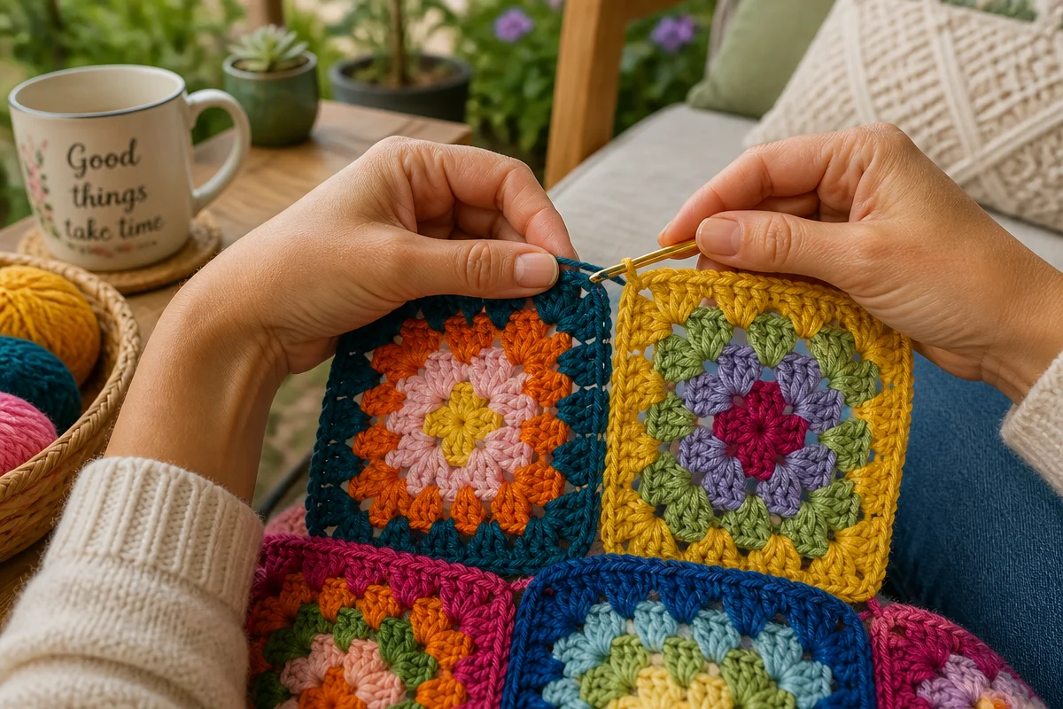 Unleash Your Creativity: Crochet Granny Square Shorts Made Easy!