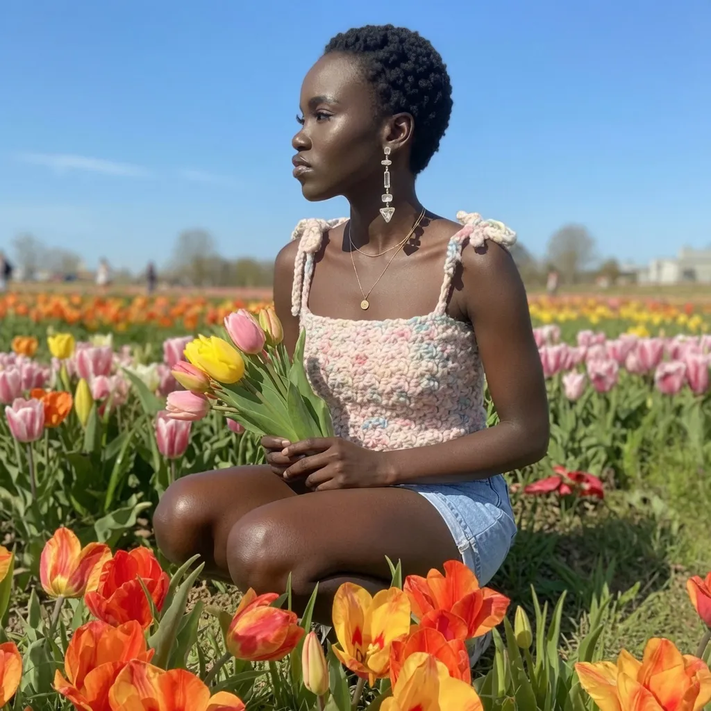 Beginner-Friendly Crochet Tie Tank Top – FREE Pattern + Video Tutorial